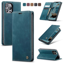 Lade das Bild in den Galerie-Viewer, Casekis Retro Wallet Case For iPhone 13 Pro