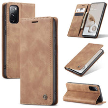 Lade das Bild in den Galerie-Viewer, Casekis Retro Wallet Case For Galaxy S20 FE (4G/5G)