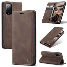 Lade das Bild in den Galerie-Viewer, Casekis Retro Wallet Case For Galaxy S20 FE (4G/5G)