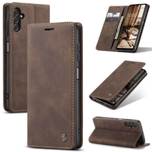 Lade das Bild in den Galerie-Viewer, Casekis Retro Wallet Case for Galaxy A13 5G