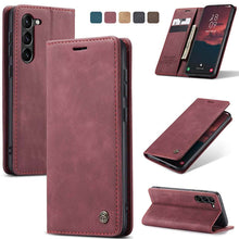 Lade das Bild in den Galerie-Viewer, Casekis Retro Wallet Case For Galaxy S23 Plus 5G