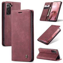 Lade das Bild in den Galerie-Viewer, Casekis Retro Wallet Case For Galaxy S21 FE 5G
