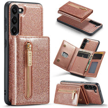 Load image into Gallery viewer, Casekis Glitter Cardholer Magnetic Phone Case for Galaxy S23 Plus 5G
