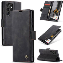 Lade das Bild in den Galerie-Viewer, Casekis Retro Wallet Case For Galaxy S23 Ultra 5G