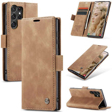 Lade das Bild in den Galerie-Viewer, Casekis Retro Wallet Case For Galaxy S23 Ultra 5G