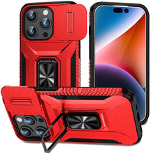 Load image into Gallery viewer, Casekis Ring Stand Shockproof Phone Case Red
