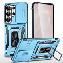 Lade das Bild in den Galerie-Viewer, Casekis Sliding Camera Cover Anti-Fall Phone Case Light Blue
