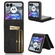 Load image into Gallery viewer, Casekis Folding Multi-card Leather Case for Moto Razr 50
