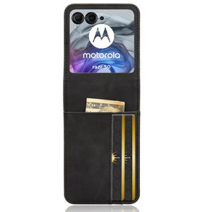 Casekis Folding Multi-card Leather Case for Moto Razr 50