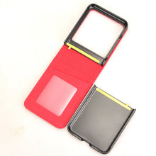 Load image into Gallery viewer, Casekis Folding Multi-card Leather Case for Moto Razr 50
