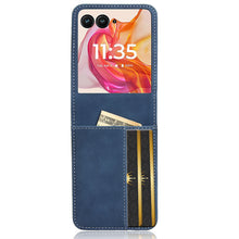 Load image into Gallery viewer, Casekis Folding Multi-card Leather Case for Moto Razr 50 Ultra
