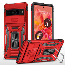 Load image into Gallery viewer, Casekis Sliding Camera Cover Anti-Fall Phone Case Red
