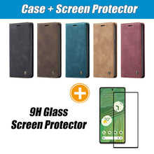Load image into Gallery viewer, Casekis Retro Wallet Case For Pixel 9 5G
