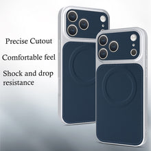 Lade das Bild in den Galerie-Viewer, Casekis Magnetic Shockproof Leather Phone Case Dark Blue
