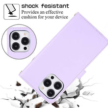Load image into Gallery viewer, Casekis Fashion 10-card Leather Crossbody Phone Case Purple

