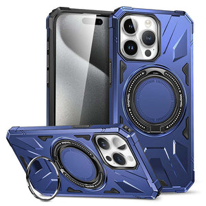Casekis Magnetic Charging Phone Case Blue
