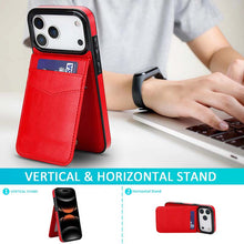 Lade das Bild in den Galerie-Viewer, Casekis Bracket Card Slot Phone Case Red

