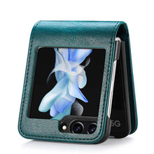 Lade das Bild in den Galerie-Viewer, Casekis Folding Multi-card Leather Case for Galaxy Z Flip 5 5G
