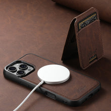 Lade das Bild in den Galerie-Viewer, Casekis MagSafe Cardholder Detachable Phone Case Brown
