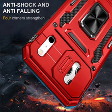 Lade das Bild in den Galerie-Viewer, Casekis Sliding Camera Cover Anti-Fall Phone Case Red
