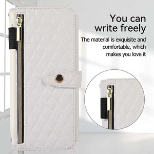 Casekis Crossbody Cardholder Phone Case For Galaxy Z Fold 5 White