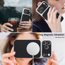 Lade das Bild in den Galerie-Viewer, Casekis Magnetic Shockproof Leather Phone Case Black
