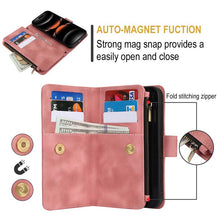 Load image into Gallery viewer, Casekis Crossbody 9 Card Holder Phone Case Rose Gold
