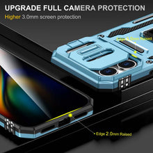 Lade das Bild in den Galerie-Viewer, Casekis Sliding Camera Cover Anti-Fall Phone Case Light Blue
