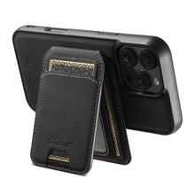 Lade das Bild in den Galerie-Viewer, Casekis MagSafe Cardholder Detachable Phone Case Black
