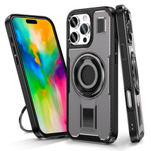 Lade das Bild in den Galerie-Viewer, Casekis Rotating Stand Shockproof Phone Case Gray
