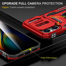 Lade das Bild in den Galerie-Viewer, Casekis Sliding Camera Cover Anti-Fall Phone Case Red
