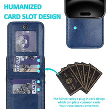 Lade das Bild in den Galerie-Viewer, Casekis Bracket Card Slot Phone Case Blue
