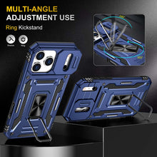 Lade das Bild in den Galerie-Viewer, Casekis Sliding Camera Cover Anti-Fall Phone Case Navy Blue
