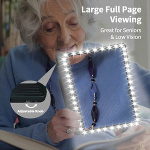 5X Rechargeable Full Book Page Reading Magnifier