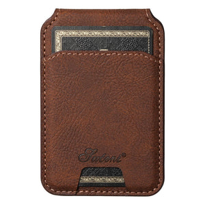 Casekis MagSafe Cardholder Detachable Phone Case Brown