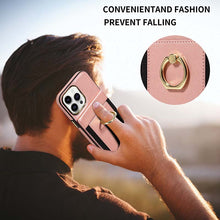 Load image into Gallery viewer, Casekis Ring Stand RFID Card Holder Phone Case Rose Gold
