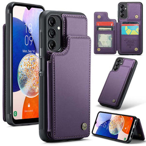 Casekis RFID Cardholder Wallet Phone Case For Galaxy A14 5G
