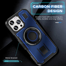 Lade das Bild in den Galerie-Viewer, Casekis Rotating Stand Shockproof Phone Case Blue
