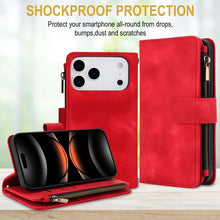 Load image into Gallery viewer, Casekis Crossbody 9 Card Holder Phone Case Red
