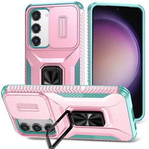 Casekis Ring Stand Shockproof Phone Case for Galaxy S23 Plus 5G