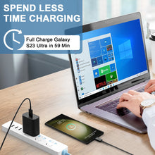 Load image into Gallery viewer, Casekis 45W Samsung Super Fast Charger with 6.6ft Type-C Cable
