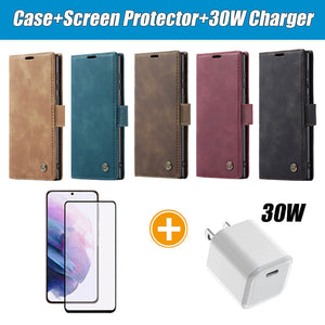 Casekis Retro Wallet Case For Galaxy S25 Ultra 5G