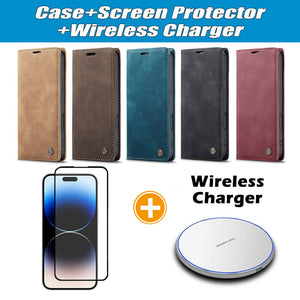 Casekis Retro Wallet Case For iPhone 16 Pro Max
