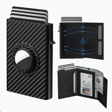 Men's Airtag Wallet – Sleek Security Meets Military-Grade Durability