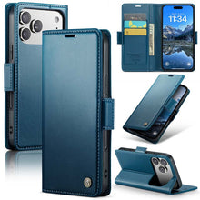 Load image into Gallery viewer, Casekis RFID Cardholder Phone Case Blue
