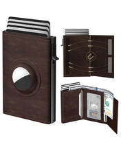 Load image into Gallery viewer, Men&#39;s Airtag Wallet – Sleek Security Meets Military-Grade Durability
