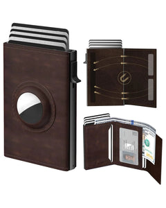 Men's Airtag Wallet – Sleek Security Meets Military-Grade Durability