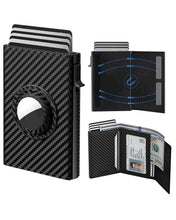 Load image into Gallery viewer, Men&#39;s Airtag Wallet – Sleek Security Meets Military-Grade Durability
