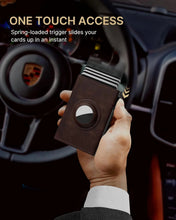 Load image into Gallery viewer, Men&#39;s Airtag Wallet – Sleek Security Meets Military-Grade Durability
