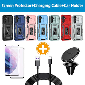 Casekis Sliding Camera Cover Phone Case For Galaxy A15 5G